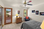 Guest Bedroom 3 - opens to deck